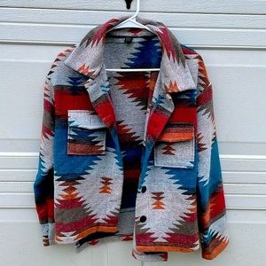 SHEIN Aztec jacket never worn